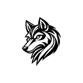 Howling Wolf Decal for Adventure Lovers